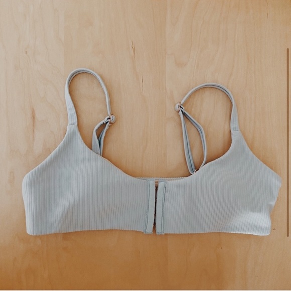 PacSun Other - Kiera Hook and Eye Bralette Blue Bikini Top M